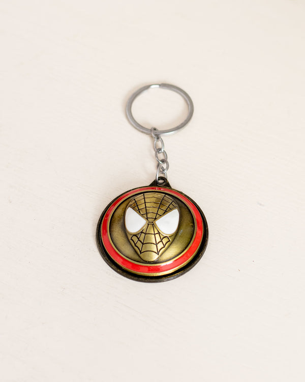 Ultimate Spiderman Spinning Keychain