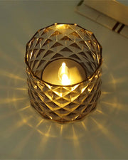 Acrylic Glass Battery Tealight