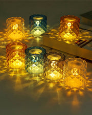 Acrylic Glass Battery Tealight
