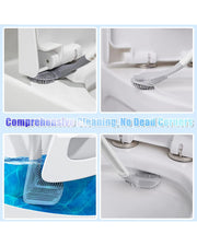 Long-Handled Golf Shape Toilet Brush Cleaner