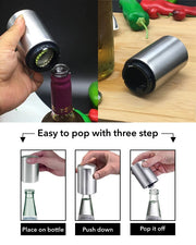 Stainless Steel Bottle Opener