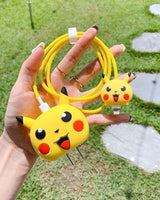 Pikachu - iPhone Charger Case and Cable Protector