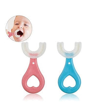 U Shaped Silicone Tooth Brush for Babies