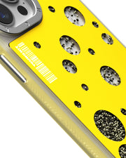 YoungKit Polka Dots iPhone 15 Pro Cover Case - Yellow (Original)