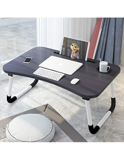 Multipurpose Foldable Laptop Table With Cup Holder
