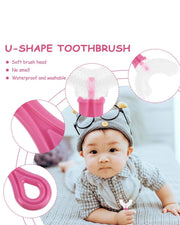 U Shaped Silicone Tooth Brush for Babies