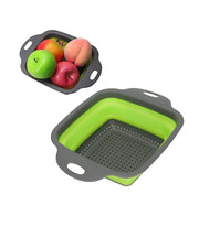 Folding Drain Basket - Fruit Vegetable Strainer