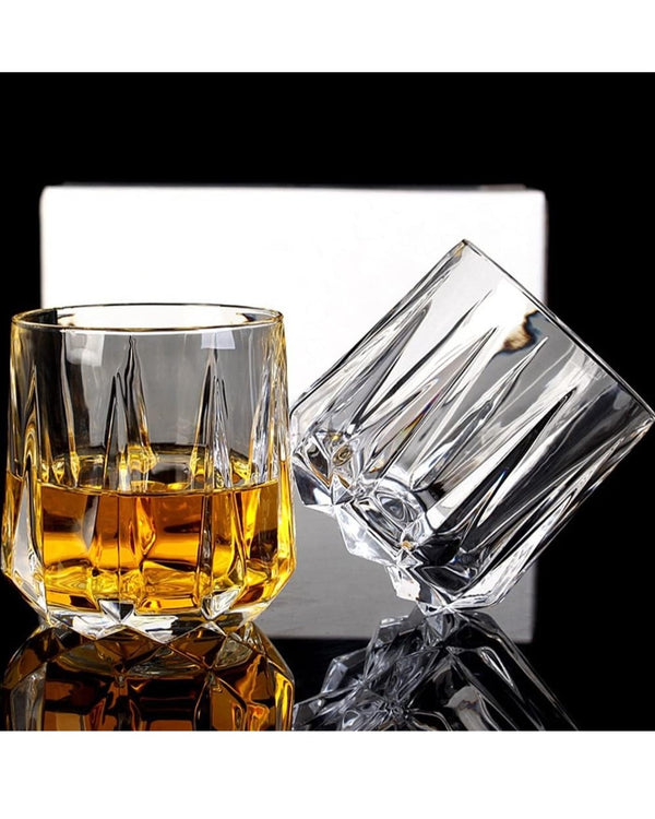 Luxe Diamond Whisky Glass - Set of 6