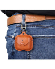 LiveSmart -  IPhone Airpods Pro Protection Case 'Dark Brown'