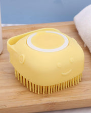 Soft Silicone Bath Brush with Hook