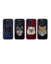 Santa Barbara Polo - Savanna Collection iPhone 14 Max Leather Case 'Panther' - (Original)