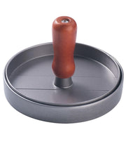Burger Press With Wooden Handle
