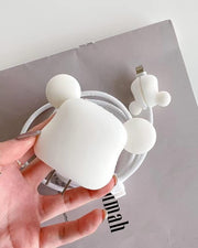 Bear Brick White- iPhone Charger Case and Cable Protector