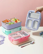 3 Compartment Insulated Lunch Box