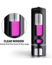 Wall Mounted Soap Shampoo Dispenser For Bathroom Basin Kitchen Sink