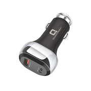 Quantron QCH-405 38Watt PD+QC Car Charger