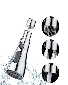 Kitchen 360Β° Faucet Spray Shower