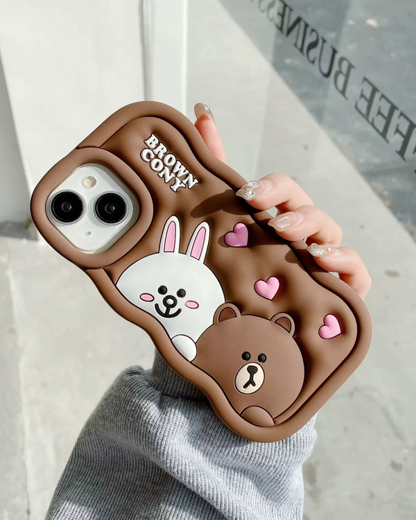 Teddy's Brown Cony - iPhone Mobile Cover Case
