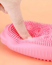Double Sided Silicone Bubble Bath Brush Set Of 2