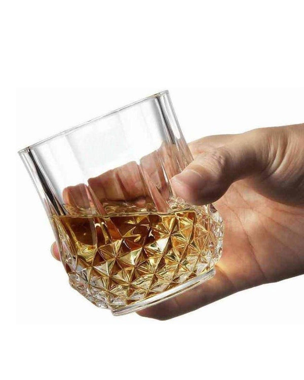 Stella Textured Whisky Glass '330ml' - Set of 6