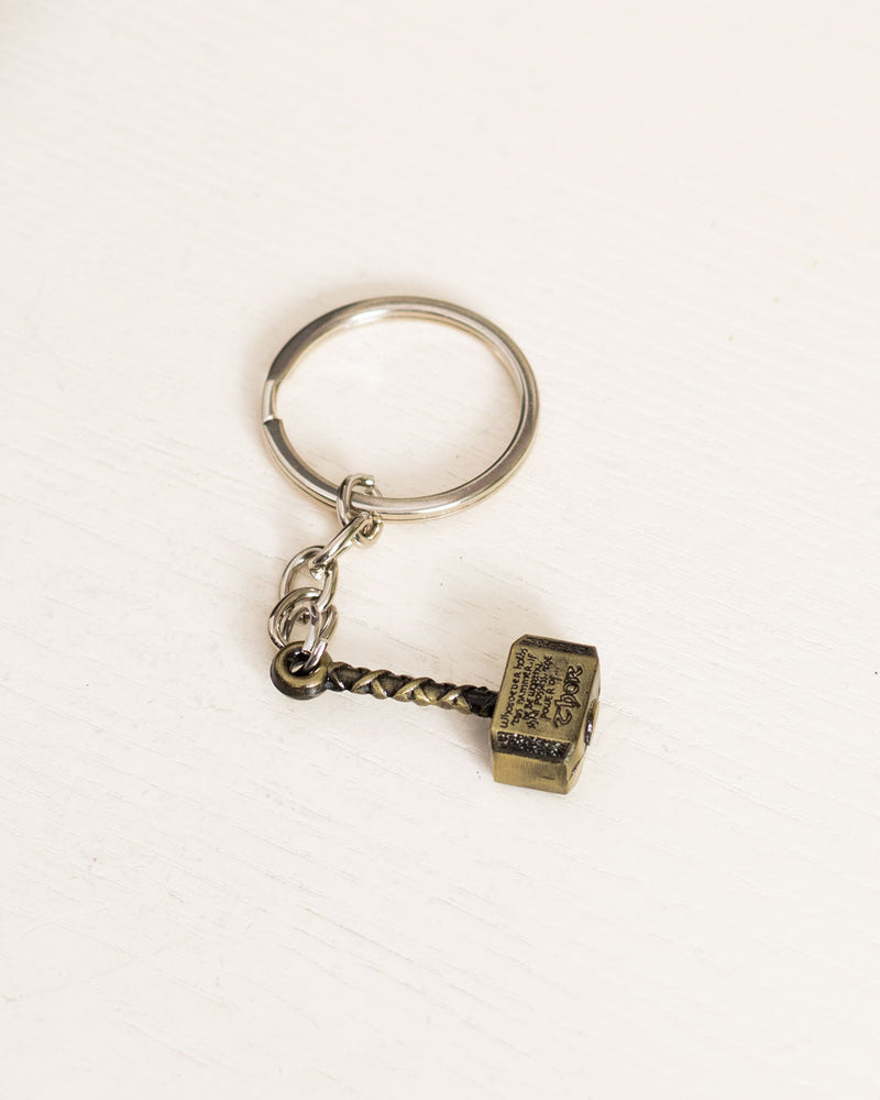 Thor's Hammer Mjolnir Keychain