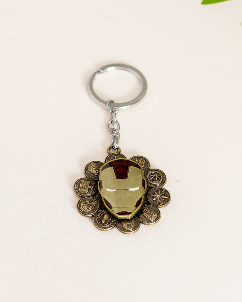 Iron Man Mask Keychain