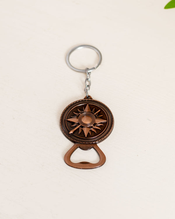 Game Of Thrones - Martell Keychain With Bottle Opener - Copper