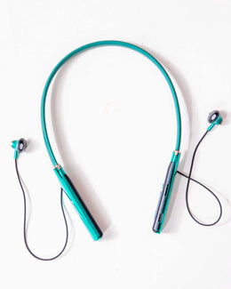 Green Neckband Headphone