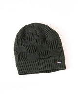 Solid Woolen Winter Cap - Green