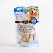 Pet Treats Milk Flavor Soft Q Bones - 100gm, Pack Of 6pcs