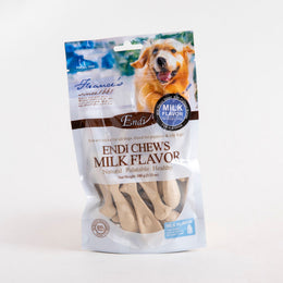 Pet Treats Milk Flavor Small Soft Cartoon Bones - 100gm, Pack Of 12pcs