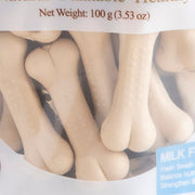 Pet Treats Milk Flavor Small Dental Bone - 100gm