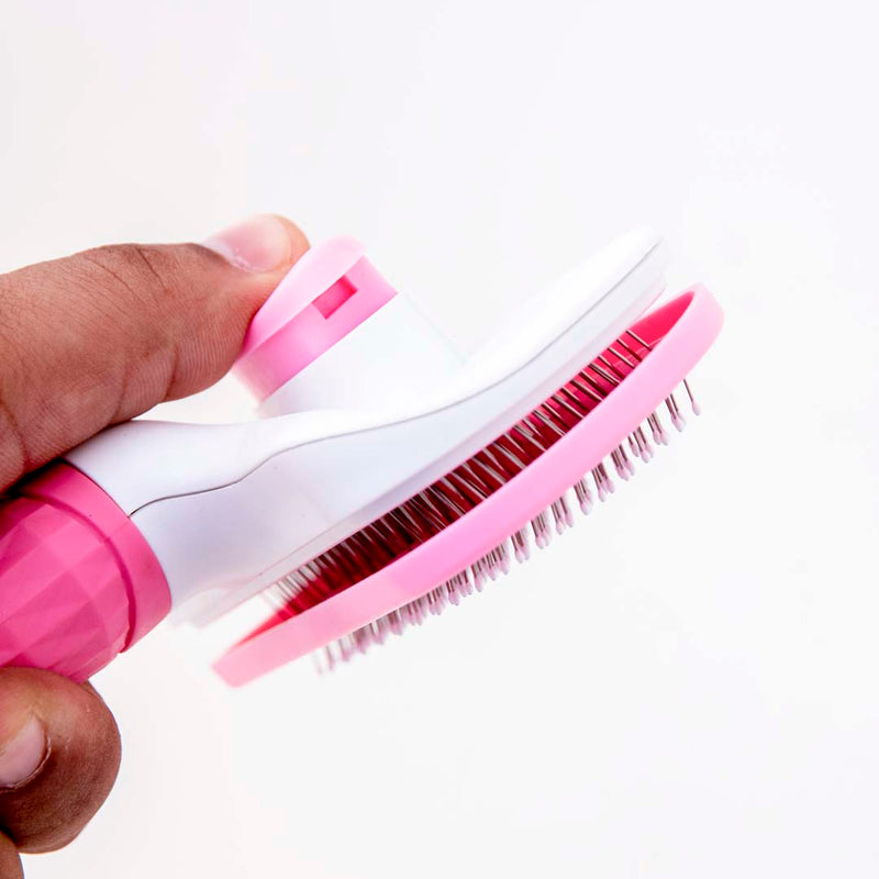 Self- Cleaning Slicker Hair Brush For Dogs And Cats