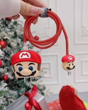 Super Mario - iPhone Charger Case and Cable Protector