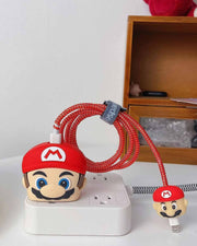 Super Mario - iPhone Charger Case and Cable Protector