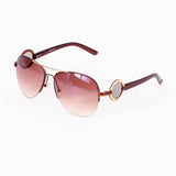 Ladies Sunglasses with Hanging Cover Case - "D342 GSA16"