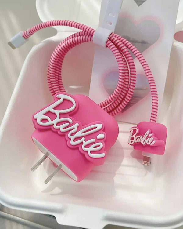Barbie - iPhone Charger Case and Cable Protector