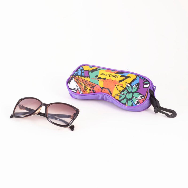 Ladies Sunglasses with Hanging Cover Case - "F244 C62 60 16-142"