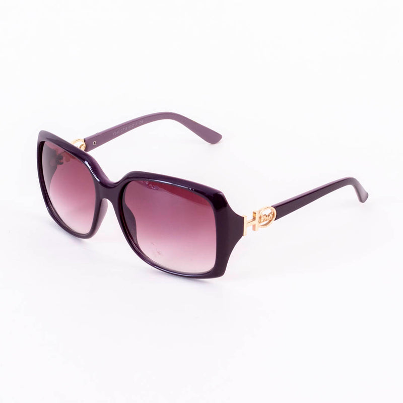 Ladies Sunglasses with Hanging Cover Case - "F243 C738 60 17-135"