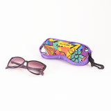 Ladies Sunglasses with Hanging Cover Case - "F244 C738 60 16-142"