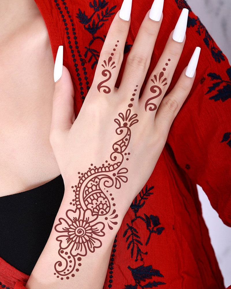 Bridal Mehndi Sticker