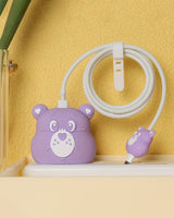 Bear Lilac - iPhone Charger Case and Cable Protector