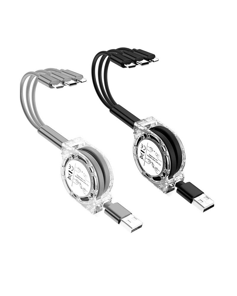 3 Port Data Charging Cable