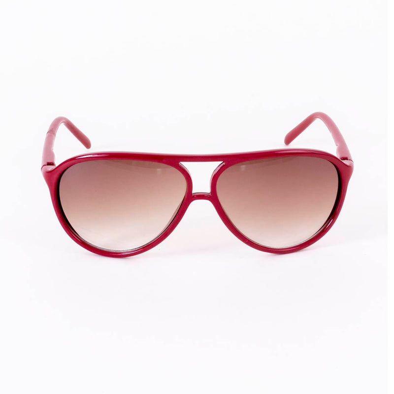 Unisex Sunglasses with Hanging Cover Case - "MW 803 RED"