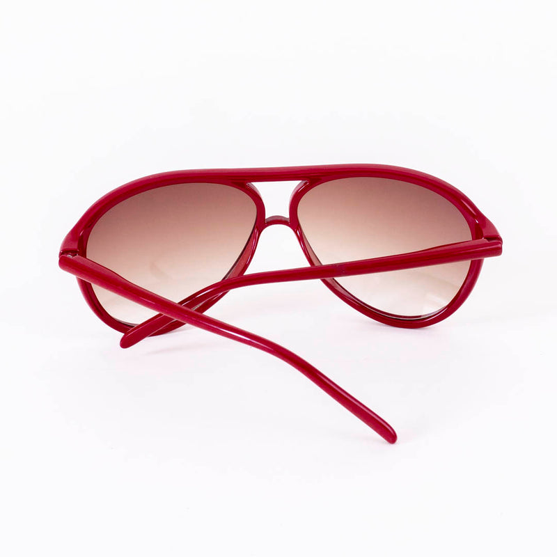 Unisex Sunglasses with Hanging Cover Case - "MW 803 RED"