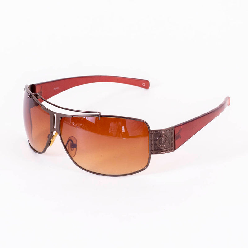 Unisex Sunglasses with Hanging Cover Case - "P-002"