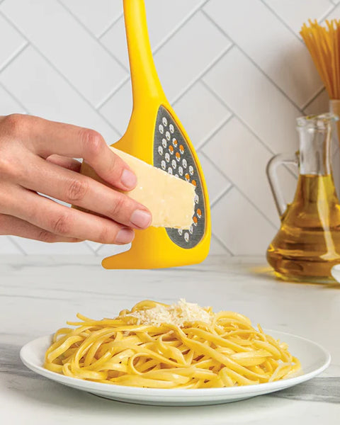 2 In 1 Multi Monster Cheese Grater & Pasta Spoon