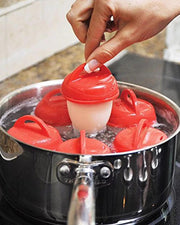 Silicone 6 Piece Egg Boil Mould