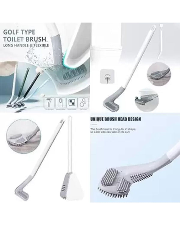 Long-Handled Golf Shape Toilet Brush Cleaner