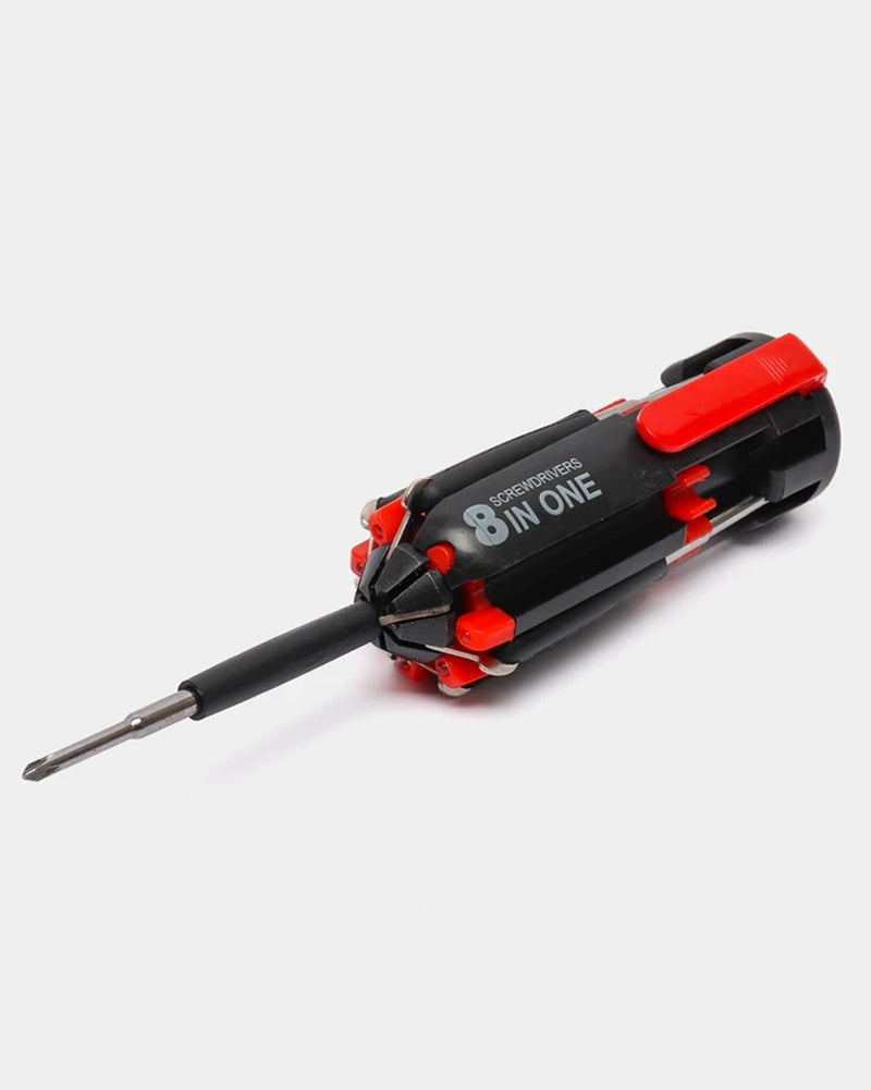 8 In 1 Screwdriver With Led Light